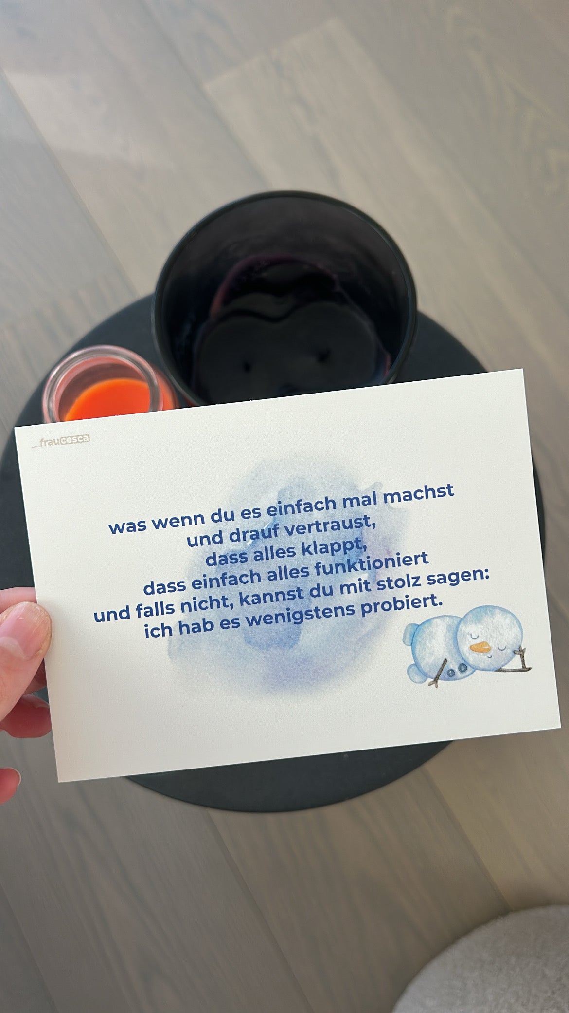 Poesie-Adventskalender 2025 – 24 Sprüche auf Postkarten | achtsamer Adventskalender