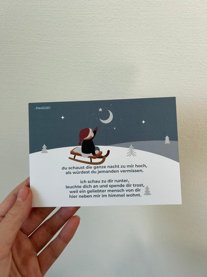 Poesie-Adventskalender 2025 – 24 Sprüche auf Postkarten | achtsamer Adventskalender